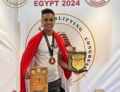 يوسف بدوى ابن بنى سويف يحصل على المركز الأول فى بطولة العالم للقوى البدنية
