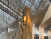 تعامد الشمس على وجه رمسيس الثاني بالمتحف المصري الكبير 