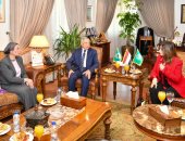 وزيرة البيئة تلتقى الأميرة الأردنية دانا فراس لبحث سبل التعاون بمجال السياحة