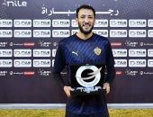 رجب نبيل يفوز بجائزة أفضل لاعب فى مباراة سيراميكا وبلدية المحلة