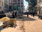شاهد الممشى السياحى الجديد وأعمال التطوير فى شارع النبى دانيال بالإسكندرية
