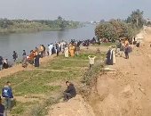 إنقاذ 4 أشخاص فى حادث غرق معدية عمال بنهر النيل بمنشأة القناطر