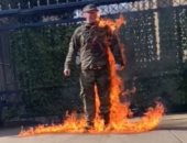خبير: الجندى الأمريكى حرق نفسه احتجاجا على دعم بلاده لجرائم الاحتلال