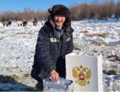 انطلاق التصويت المبكر بالانتخابات الرئاسية الروسية في ياقوتيا.. صور
