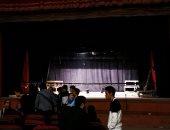 إصابة 3 أشخاص إثر سقوط ديكور مسرح قصر ثقافة المنصورة