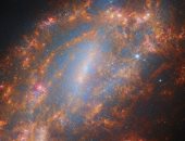 تلسكوب جيمس ويب الفضائى يكشف هيكل مجرة بالأشعة تحت الحمراء