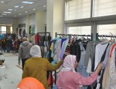 جامعة حلوان تنظم معرض السوق الخيري السادس بأسعار رمزية للطلاب والموظفين