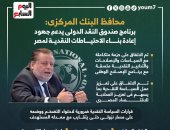 حسن عبد الله: برنامج صندوق النقد يدعم بناء الاحتياطات النقدية لمصر.. إنفوجراف 