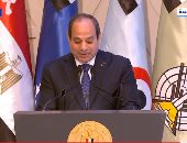 الرئيس السيسى: أرض سيناء أرضنا وبلادنا ومسئولون عن حمايتها