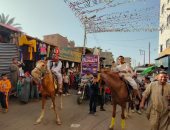 بالخيول وأعلام فلسطين.. أهالى الأقصر يحتفلون بقدوم رمضان فى الشوارع.. فيديو