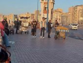 الترمس والذرة المشوى.. أجواء كورنيش الإسكندرية قبل أول سحور رمضانى.. فيديو
