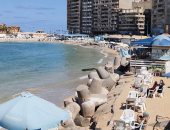 شواطئ الإسكندرية تستعد لاستقبال المواطنين فى شهر رمضان.. فيديو وصور