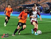 كريم بامبو يسجل هدف التعادل للبنك أمام الأهلي في الدوري المصري