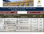 تجارة القاهرة تعلن جداول امتحانات الميد تيرم.. تنطلق 24 مارس