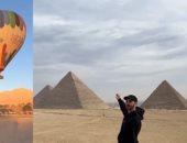شاب أرجنتينى يوثق زيارته لمصر على التيك توك: رحلة لا يمكن أن تفوتها