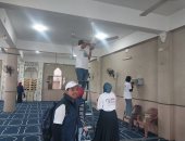 شاهد تنظيف المساجد بقرى أبو كبير بالشرقية ضمن جهود التحالف الوطنى.. صور وفيديو