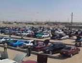 هبوط أسعار السيارات المستعملة.. بث مباشر من سوق سيارات بنى سويف