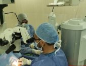 فريق طبي بالمستشفى الجامعي ينجح في إنقاذ شاب من العمى فى سوهاج
