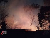 حريق فى استوديو الأهرام والحماية المدنية تحاول السيطرة على النيران