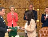 الرئيس السيسى ورئيسة وزراء إيطاليا يشهدان توقيع عدد من الاتفاقيات لتعزيز التعاون الثنائى