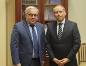 سفير مصر يبحث تطورات الوضع في غزة مع نائب وزير الخارجية الروسي
