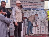 توزيع 400 كرتونة رمضان لدعم الأسر الأولى بالرعاية بقرية بلصفورة فى سوهاج