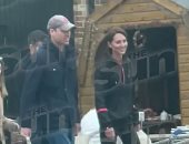 الأميرة كيت ميدلتون تتسوق بصحبة زوجها ويليام في شوارع بريطانيا .. فيديو 