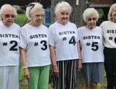 6 شقيقات يبلغ مجموع أعمارهن 570 عامًا يعتقدن أنهن الأطول عمرا فى العالم