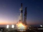 SpaceX تنجح فى إطلاق 22 قمرا صناعيا جديدا للانترنت