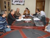 نائب محافظ بنى سويف يعقد اجتماعًا لمراجعة ملفات التقنين