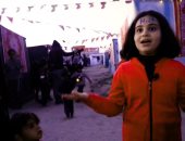 أطفال غزة يواجهون العدوان الإسرائيلى بالاحتفال بزينة رمضان.. صور
