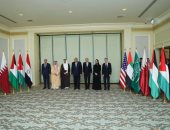 سامح شكرى و4 وزراء عرب يلتقون وزير خارجية أمريكا فى القاهرة