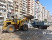 محافظة الإسكندرية: بدء رفع جميع تراكمات القمامة داخل حرم السكك الحديدية