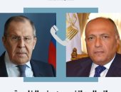وزير الخارجية يؤكد لنظيره الروسى تضامن مصر الكامل مع موسكو ضد الإرهاب