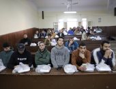 الجامع الأزهر ينظم إفطارًا جماعيًّا للطلاب المصريين في فرع الجامعة بالدراسة