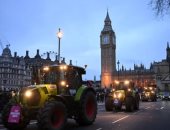 احتجاجات الجرارات تصل لندن..مطالبات للحكومة بضمان حقوق المزارعين 