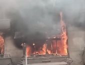 إخماد حريق داخل شقة سكنية فى منطقة الحوامدية دون إصابات