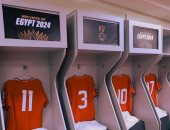 غرفة ملابس منتخب مصر قبل مواجهة كرواتيا فى نهائى بطولة كأس عاصمة مصر.. صور