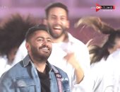 تامر حسنى يحيى حفل ختام بطولة كأس عاصمة مصر .. صور