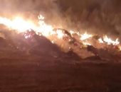 الحماية المدنية تواصل محاولات السيطرة على حريق مزرعة الإسماعيلية