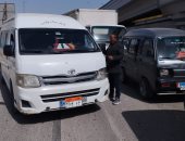 محافظة الجيزة تضبط 160 سيارة سرفيس غير ملتزمة بتعريفة الركوب