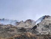 نيران مشتعلة من 4 أيام.. حريق مزرعة الإسماعيلية لسه شغال "فيديو وصور"