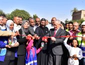 افتتاح أول مشروعات الصرف الصحي بقرية الرياينة فى أرمنت ضمن "حياة كريمة"