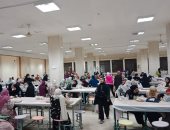 جامعة حلوان تنظم حفل إفطار طلاب المدن الجامعية بحضور قيادات الجامعة