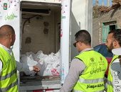 التحالف الوطنى: توزيع 8000 كرتونة مواد غذائية داخل 90 قرية بسوهاج..صور