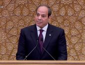 جلسة تاريخية.. الرئيس عبد الفتاح السيسى يؤدي اليمين الدستورية من مقر مجلس النواب بالعاصمة الإدارية الجديدة.. علم مصر يزين القاعة العامة.. واستقبال تاريخى للرئيس بهتاف تحيا مصر وبنحبك يا ريس