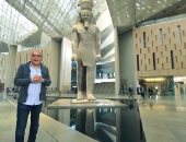 "باب رزق" يجرى جولة فى المتحف المصرى الكبير ويعرض إعجاز الحضارة القديمة