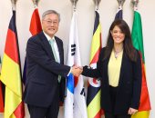 وزيرة التعاون الدولى تلتقى السفير الكورى لبحث مواصلة تطوير العلاقات المشتركة