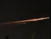 تفاصيل انفجار صاروخ صينى فوق كاليفورنيا بعد عودته إلى الغلاف الجوى للأرض