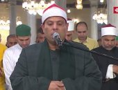 الشيخ عبد الكريم الغيطانى يؤم المصلين فى العشاء والتراويح بمسجد الحسين